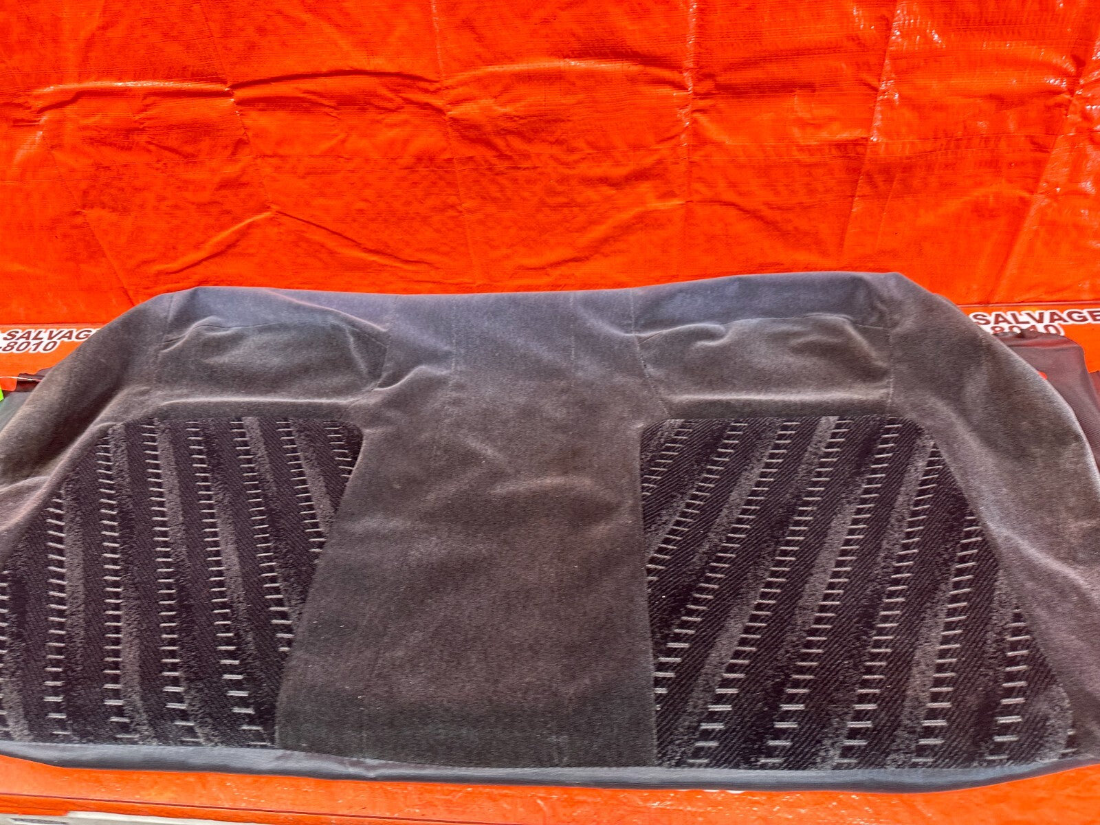 97 01 HONDA PRELUDE   REAR UPPER SEAT SKIN COVER FABRIC   OEM FACTORY #2596