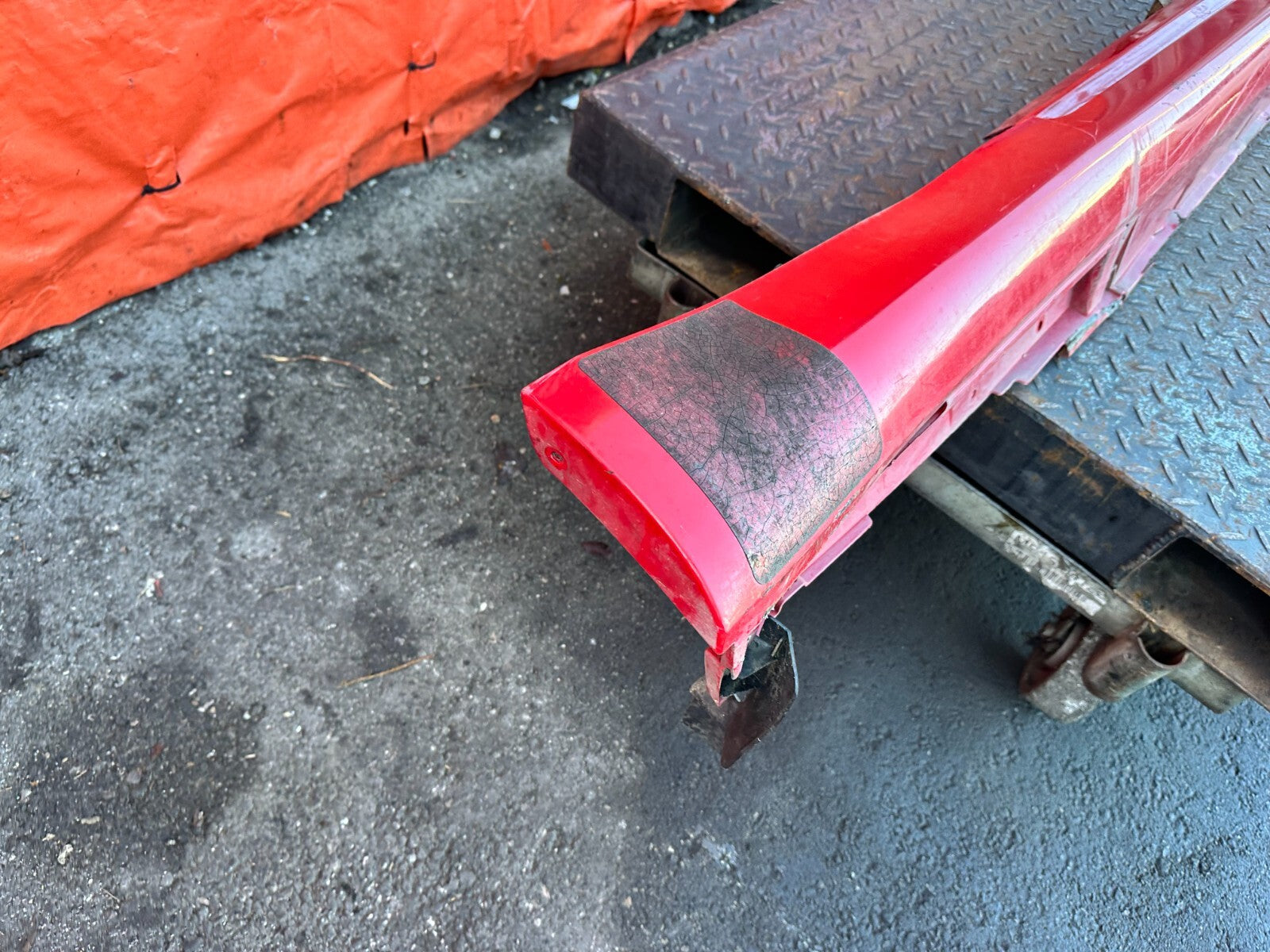 09 13 INFINITI G37 CONVERTIBLE   RIGHT SIDE SKIRT ROCKER MOLDING OEM #27810