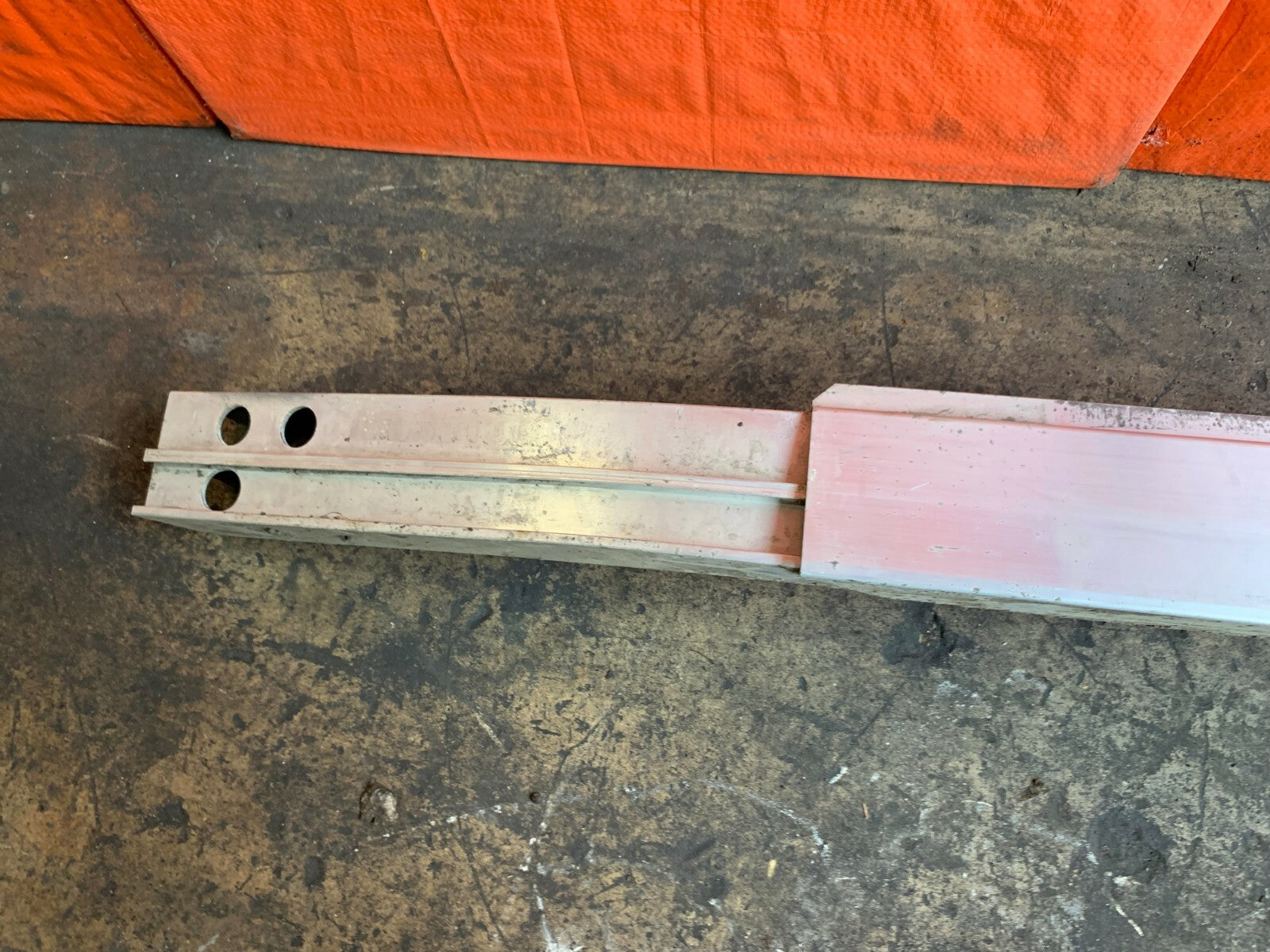 OEM 2007 07 HONDA CIVIC SI COUPE   REAR IMPACT CRASH RE REINFORCEMENT BAR BEAM5
