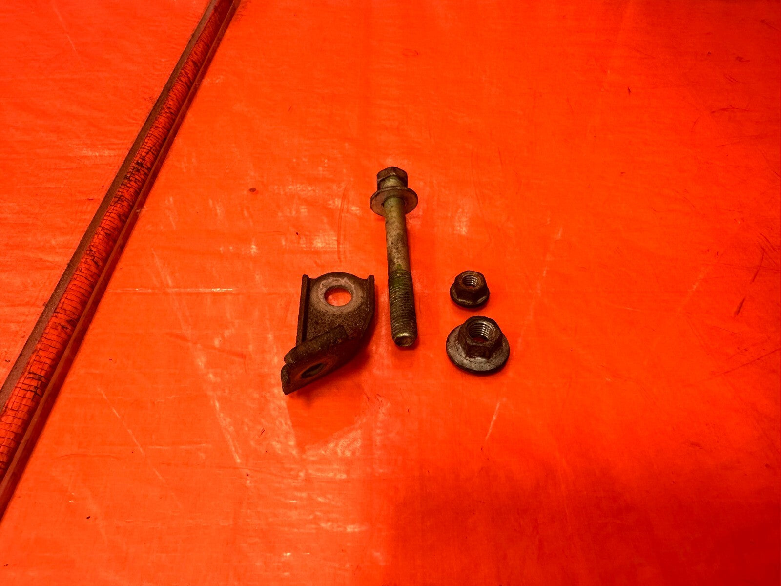 02 10 LEXUS SC430   ALTERNATOR ASSEMBLY MOUNTING BOLTS HARDWARE   OEM #2881