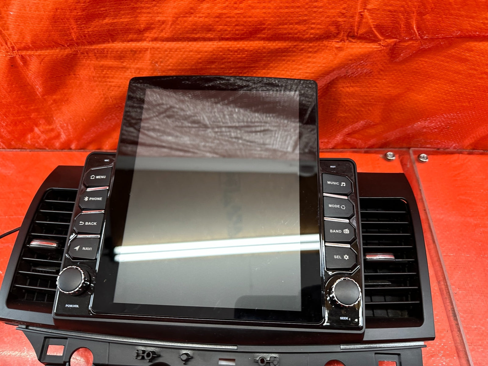 08 15 LANCER EVOLUTION X EVO 10 INFOTAINMENT RADIO RECEIVER TOUCHSCREEN NAVI 2149