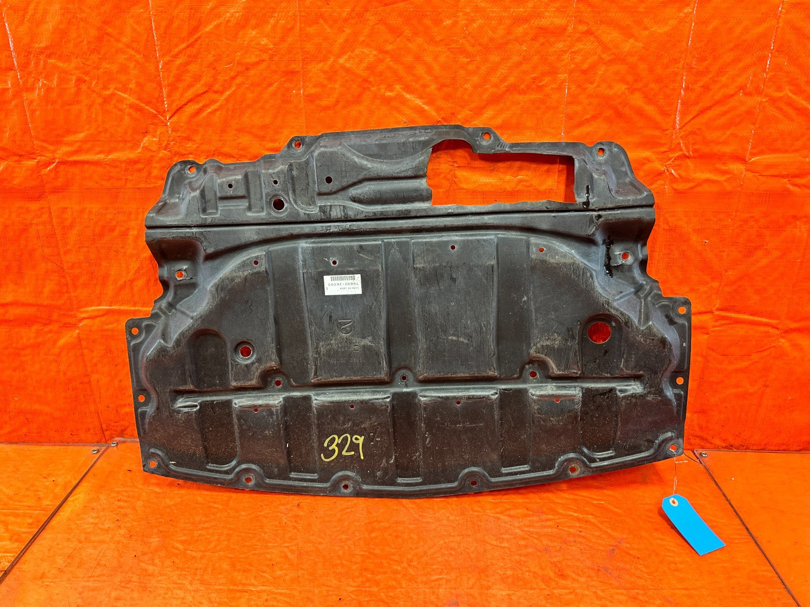 08 15 INFINITI G37 Q60 COUPE LOWER ENGINE SPLASH SHIELD UNDER COVER OEM #3290