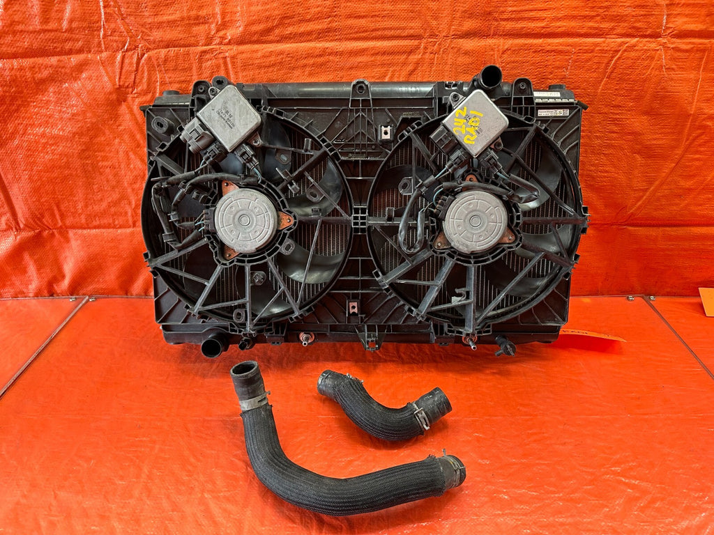 16 20 INFINITI Q50   RED SPORT 400   RADIATOR   100% COMPLETE W/ FANS   OEM #2427