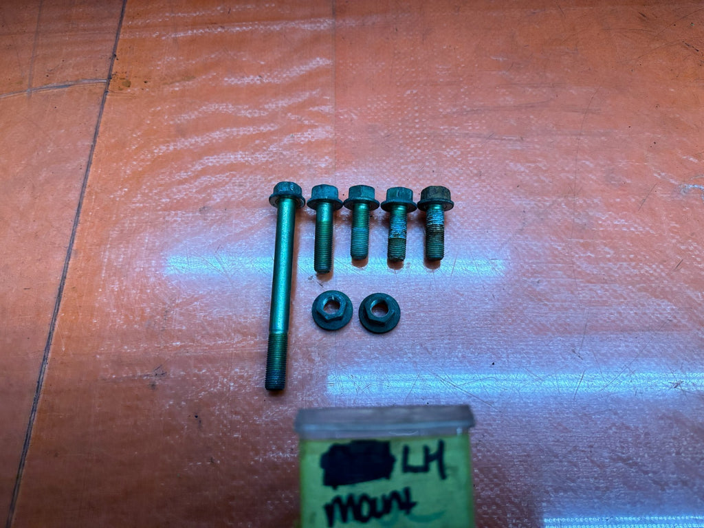 13 15 HONDA CIVIC SI 2.4L LEFT DRIVER ENGINE MOTOR TRANSMISSION MOUNT BOLTS 3340