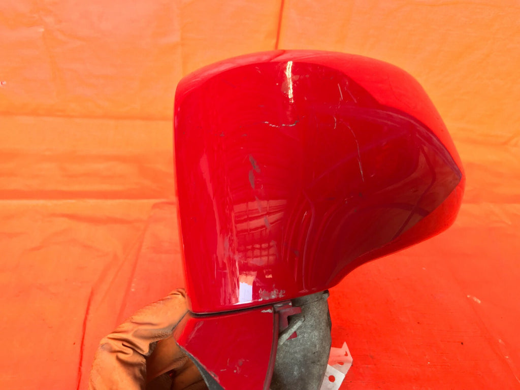 OEM 2007 07 NISSAN VERSA DRIVER LEFT SIDE VIEW MIRROR   RED   3 WIRE MODEL1