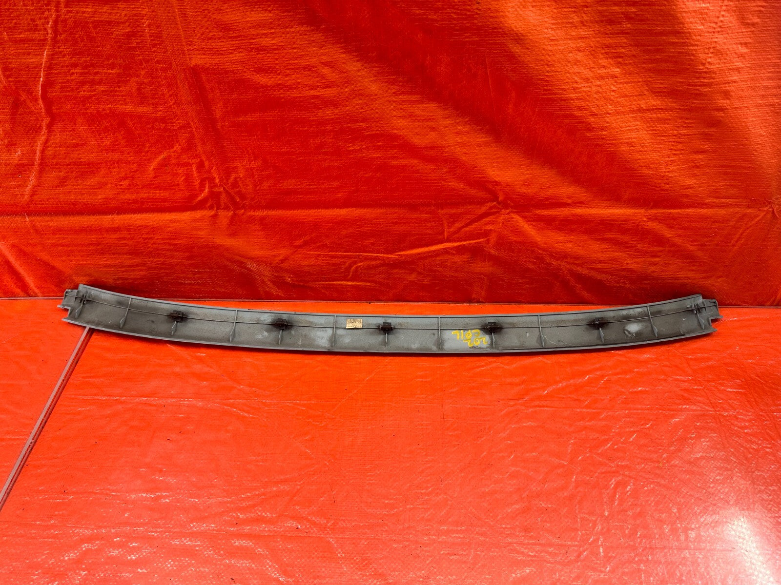 96 00 HONDA CIVIC COUPE   REAR HEADLINER TRIM COVER STRIP PLASTIC   OEM #2027