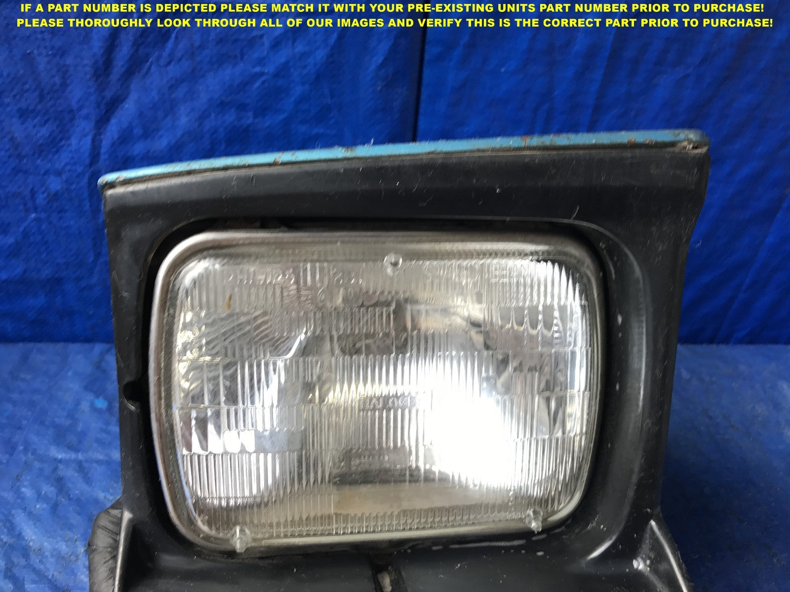 OEM 1987 1988 1989 TOYOTA MR2 PASSENGER RIGHT HEADLIGHT R RH 2