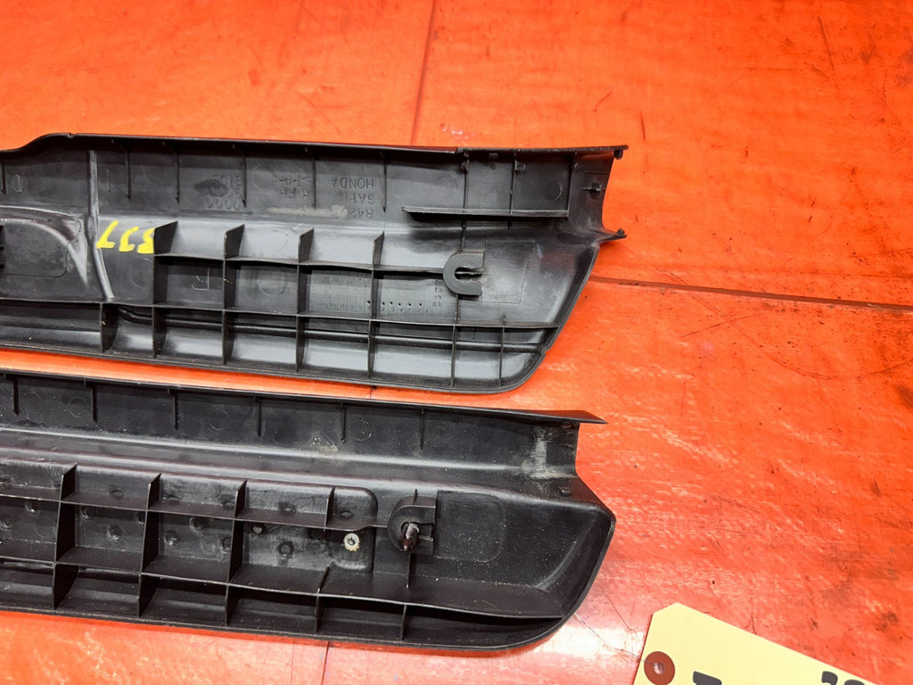 00-09 HONDA S2000 AP1 AP2 INTERIOR FLOOR PILLAR PLASTIC TRIMS PAIR OEM #3379
