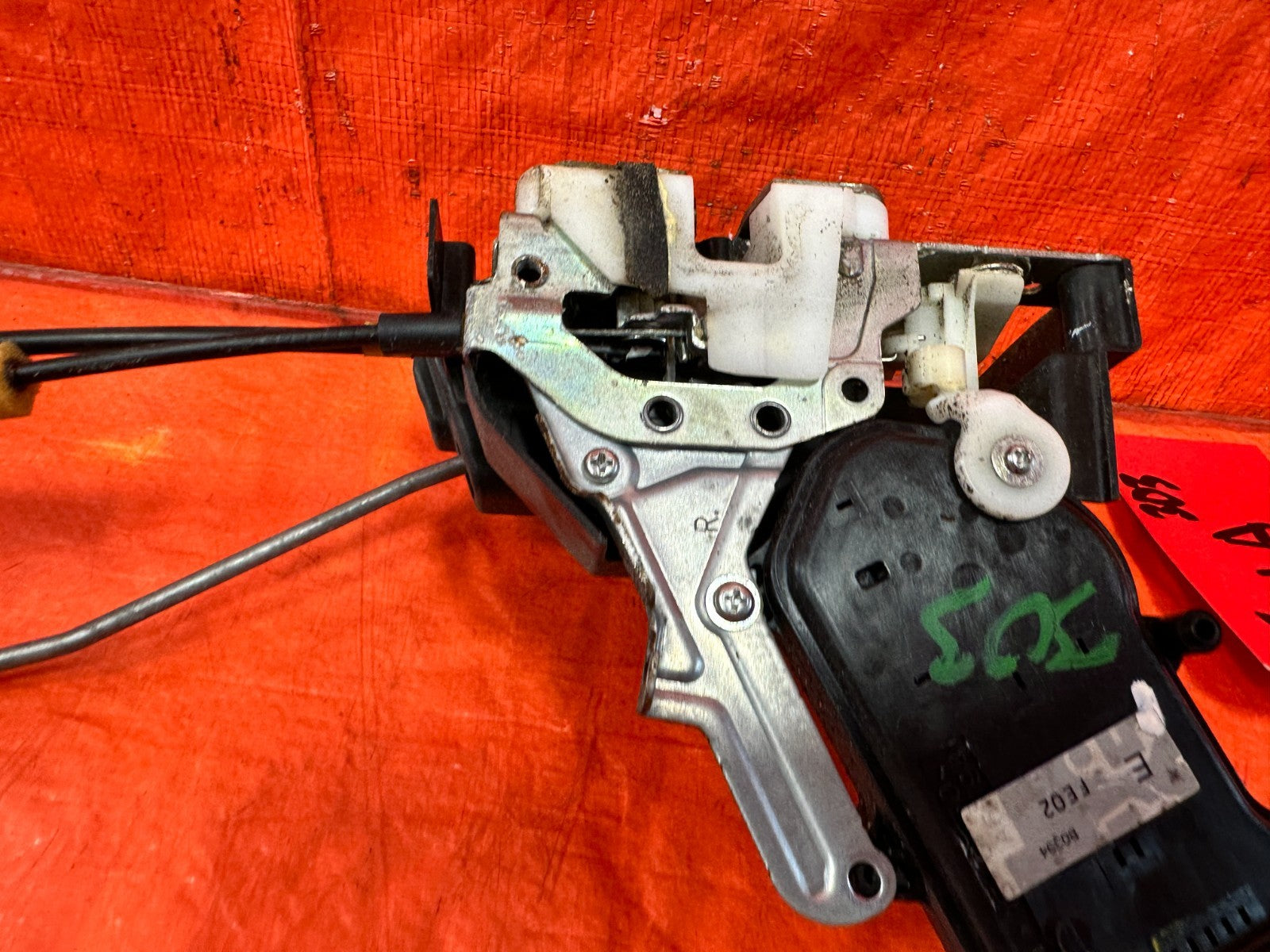 04 11 MAZDA RX8 RX 8  PASSENGER RIGHT FRONT DOOR LOCK ACTUATOR LATCH OEM #3037