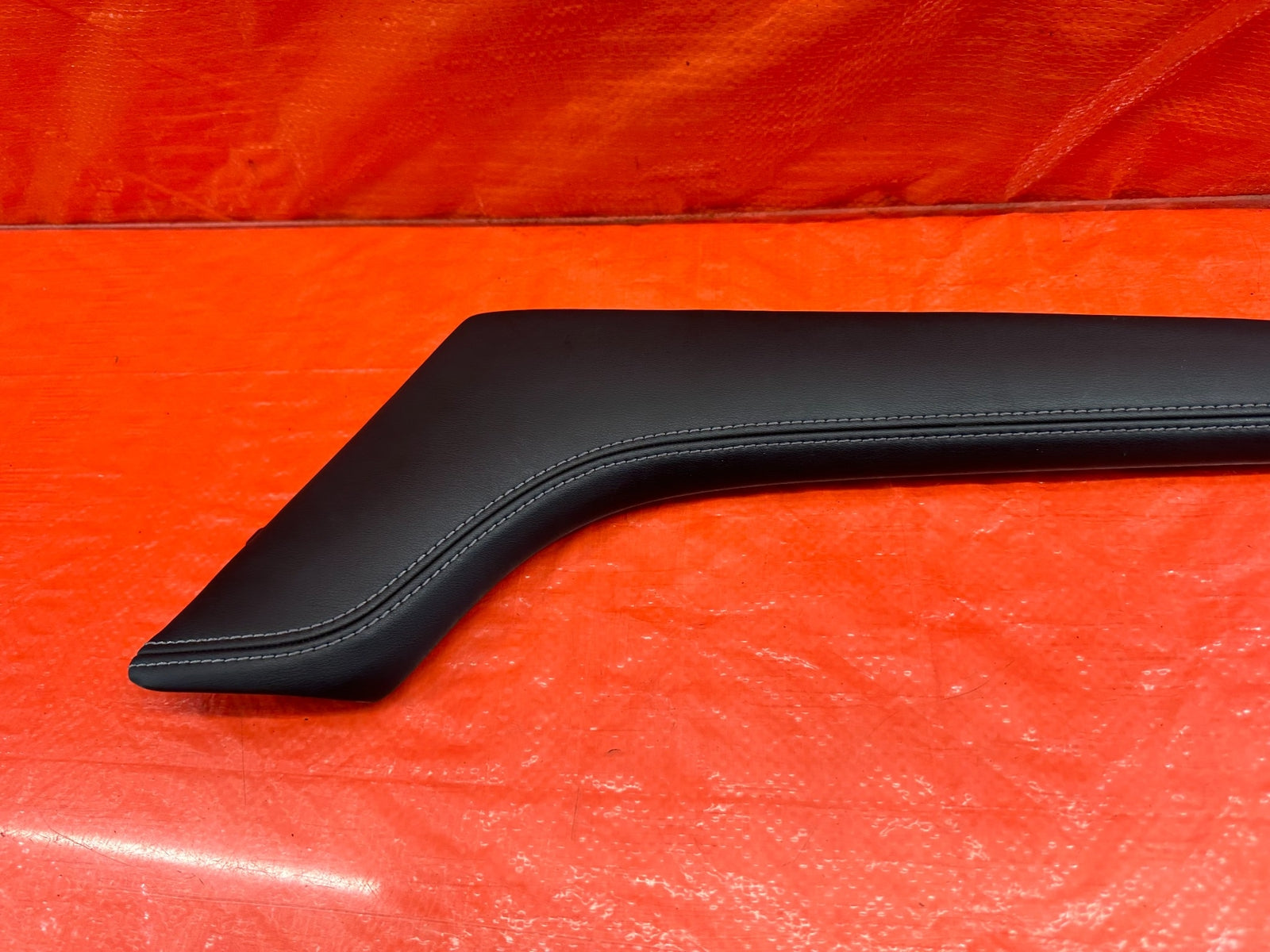 14 17 INFINITI Q50   SHIFTER CONSOLE TRIM RIGHT LOWER COVER KNEE PAD   OEM #1858