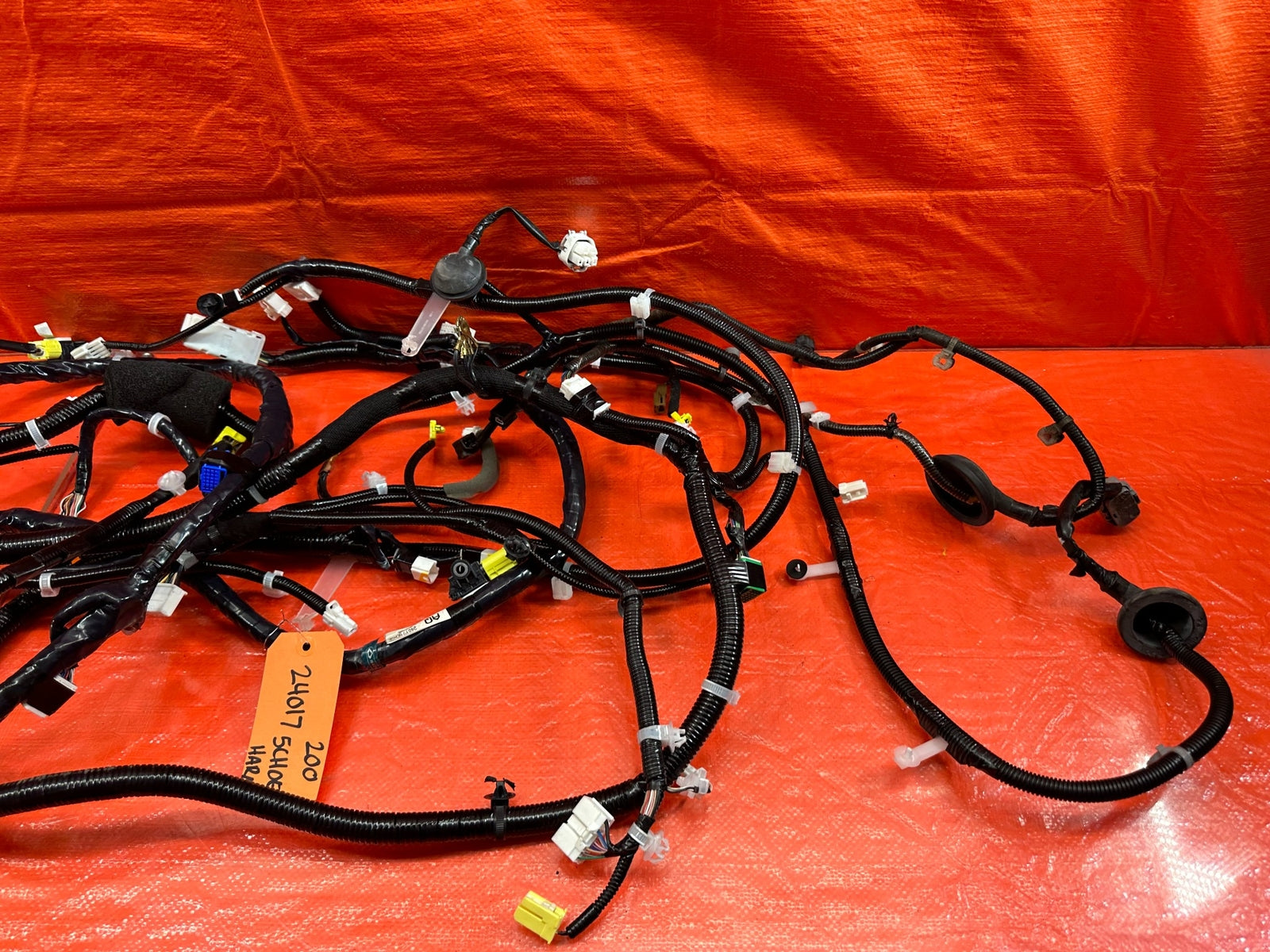 2018 18 INFINITI Q60 RED SPORT BODY WIRE HARNESS WIRING LOOM 24017 5CH0E OEM 2008