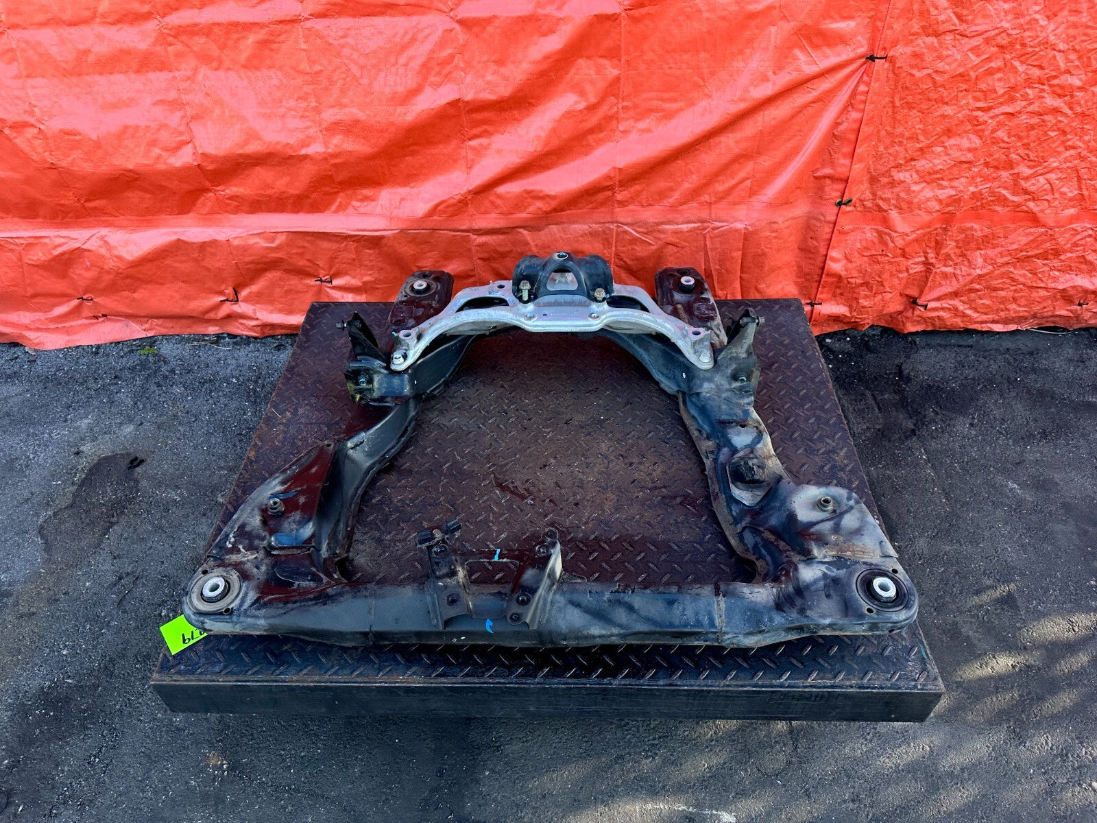 09 14 ACURA TSX 2.4L   FRONT SUBFRAME CROSSMEMBER K FRAME   OEM FACTORY #2790