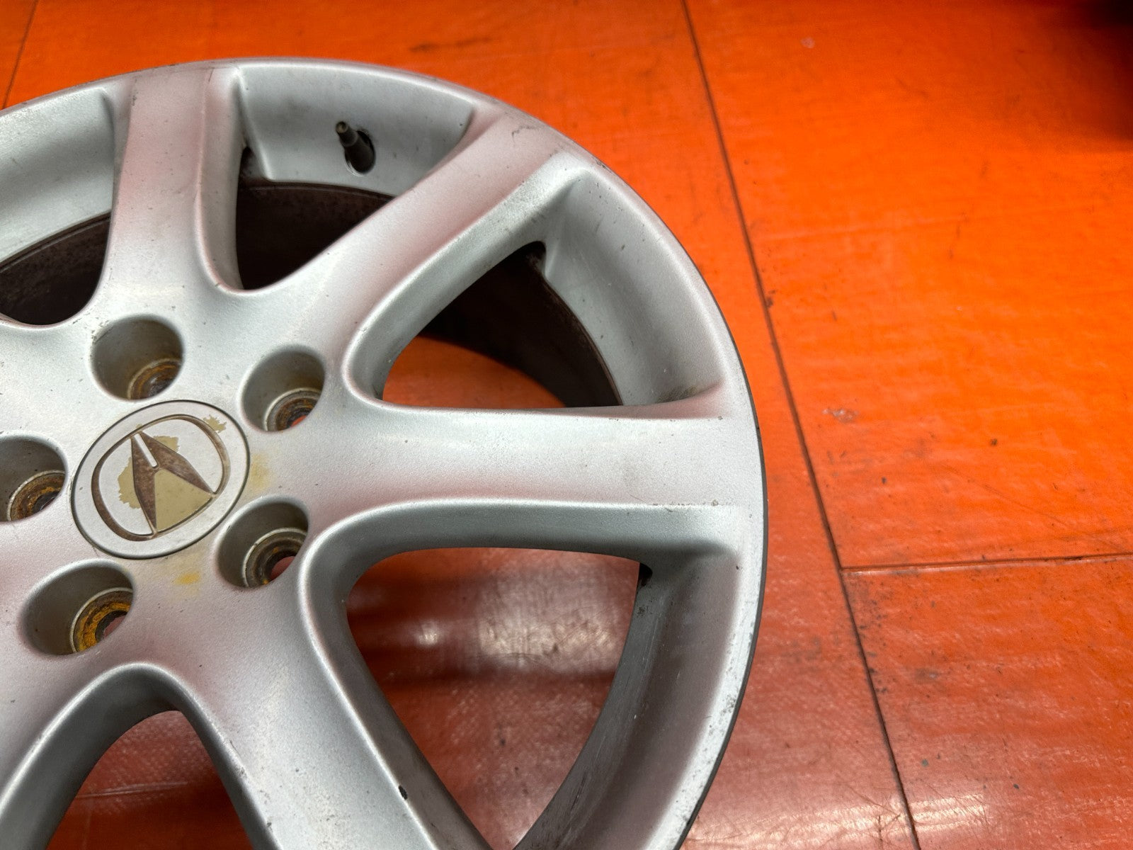 04 08 ACURA TSX 2.4L 17 INCH 7 SPOKE ALLOY WHEEL RIM 17x7 5x114.3 OEM FACTORY  26