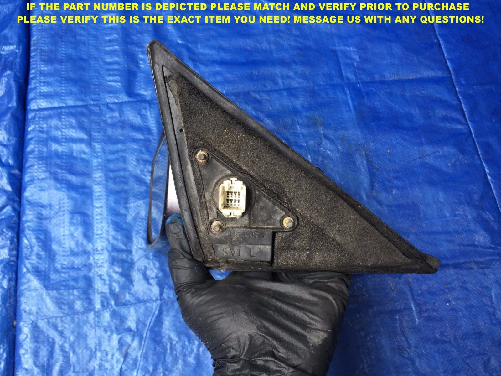 OEM 1994 1995 1996 19997 HONDA ACCORD SEDAN DRIVER LEFT SIDE VIEW MIRROR 36