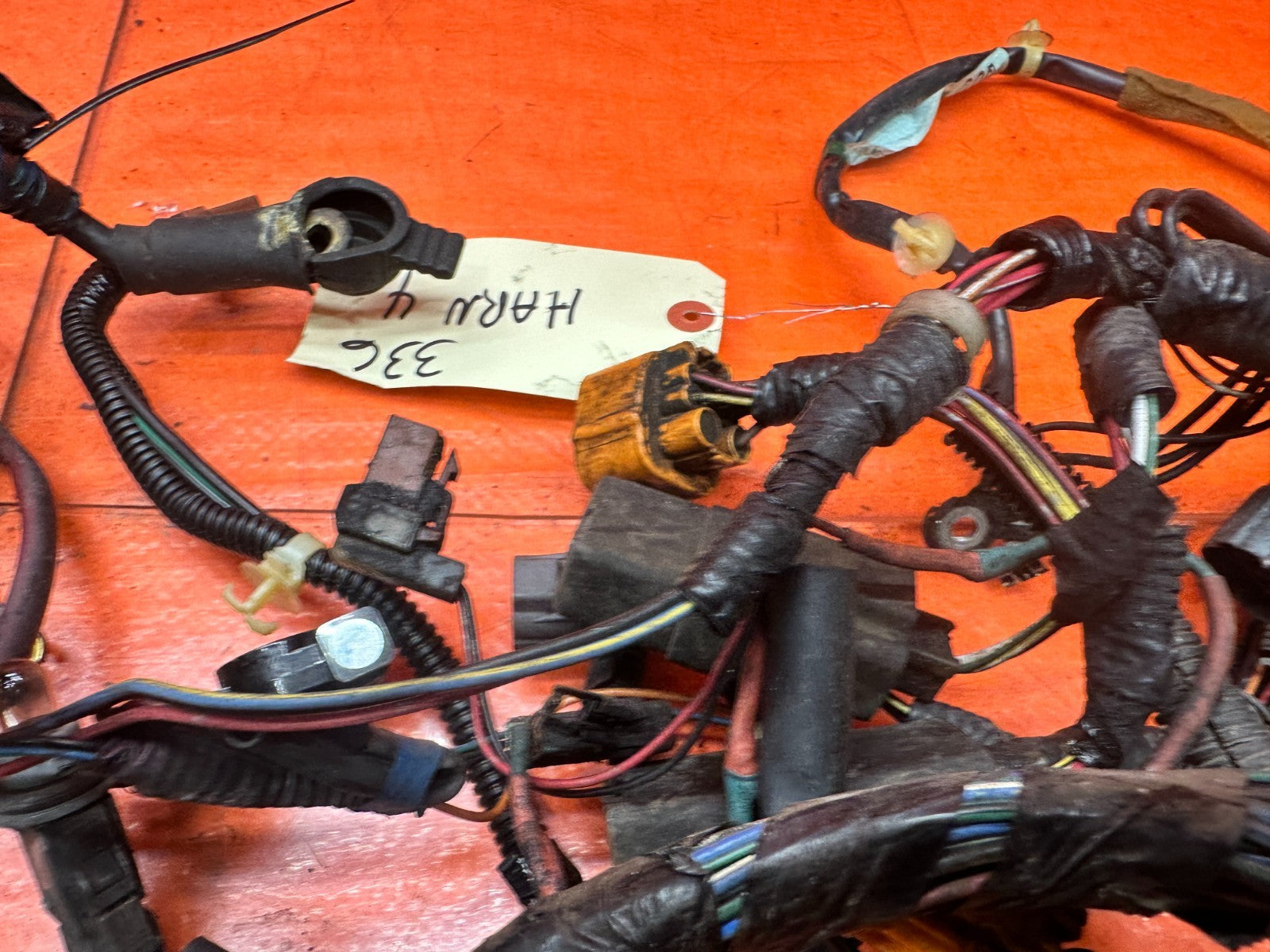 97 01 HONDA PRELUDE 2.2L RIGHT FLOOR WIRE WIRING HARNESS 32120 S30 A010 #33610