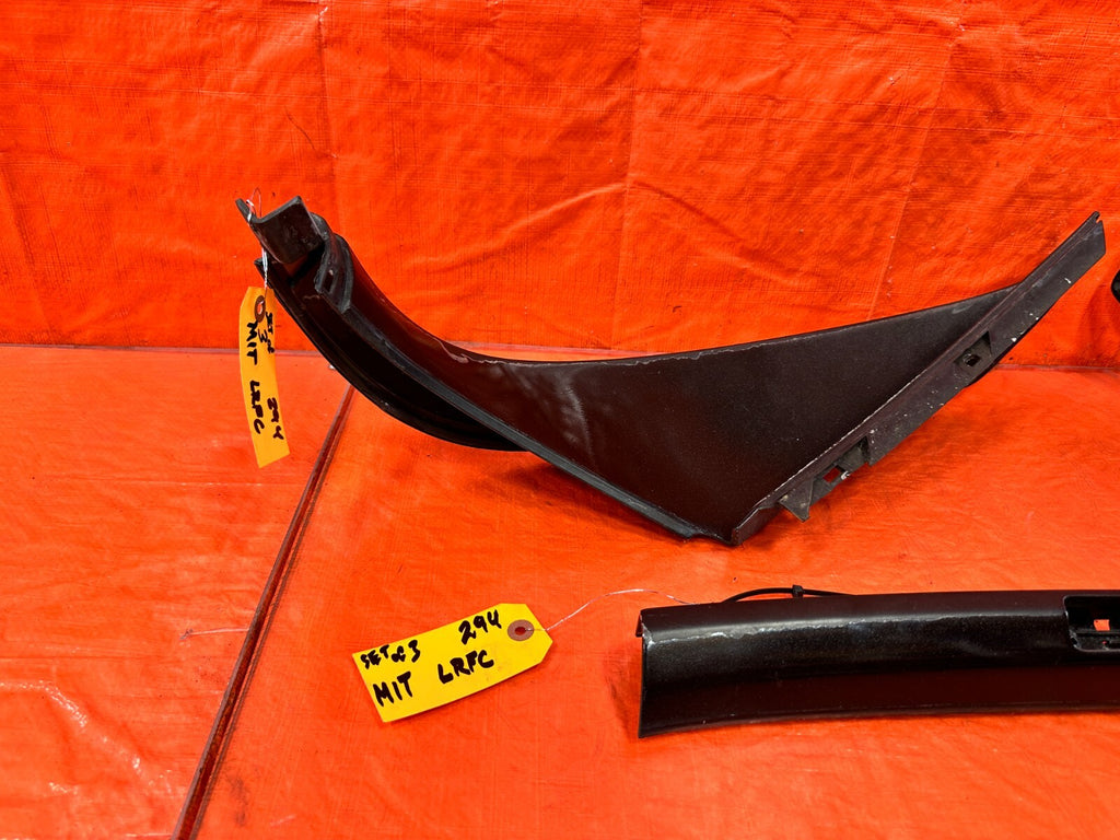 93 97 HONDA DEL SOL REAR TARGA TOP PILLAR MOLDING TRIM LEFT RIGHT CENTER OEM 2944