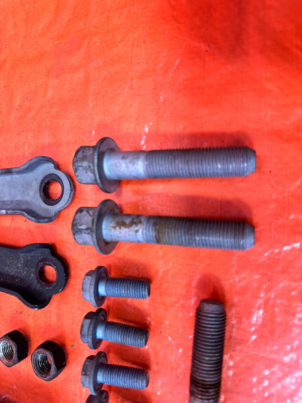 18 22 HONDA ACCORD 1.5L   POWER STEERING RACK BOLTS BRACKETS HARDWARE   OEM #3245