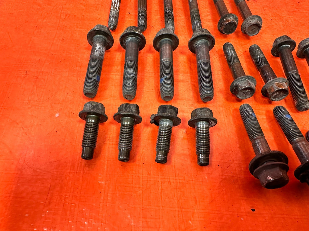 90 91 HONDA CIVIC   REAR LOWER CONTROL / TRAILING ARM TO CHASSIS BOLTS OEM 3256