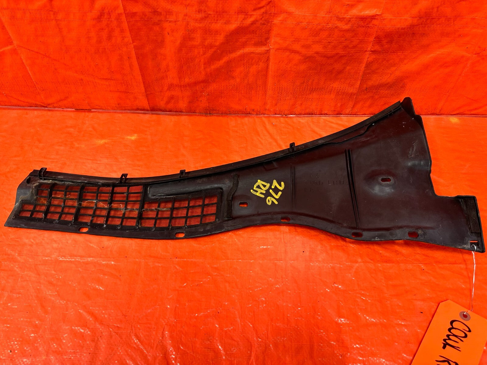 92 00 LEXUS SC300   WIPER COWL TRIM   PASSENGER RIGHT SIDE   OEM FACTORY #27612
