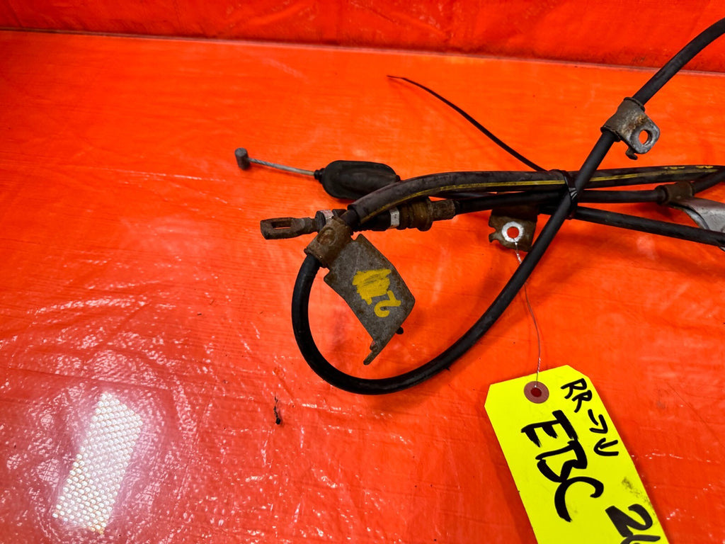 12 15 HONDA CIVIC SI 2D COUPE PASSENGER RIGHT REAR EMERGENCY BRAKE CABLE OEM 2685