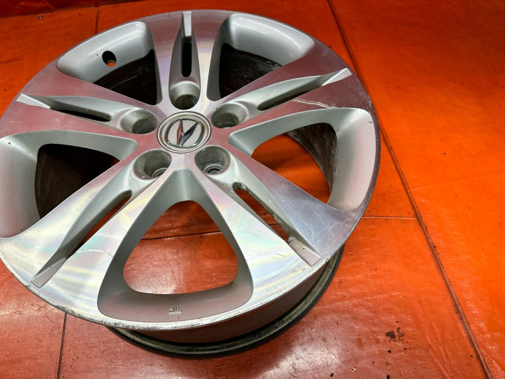 09 14 ACURA TSX V6 18 INCH 5 SPOKE ALLOY WHEEL RIM 18x8 5x114.3 OEM FACTORY  24