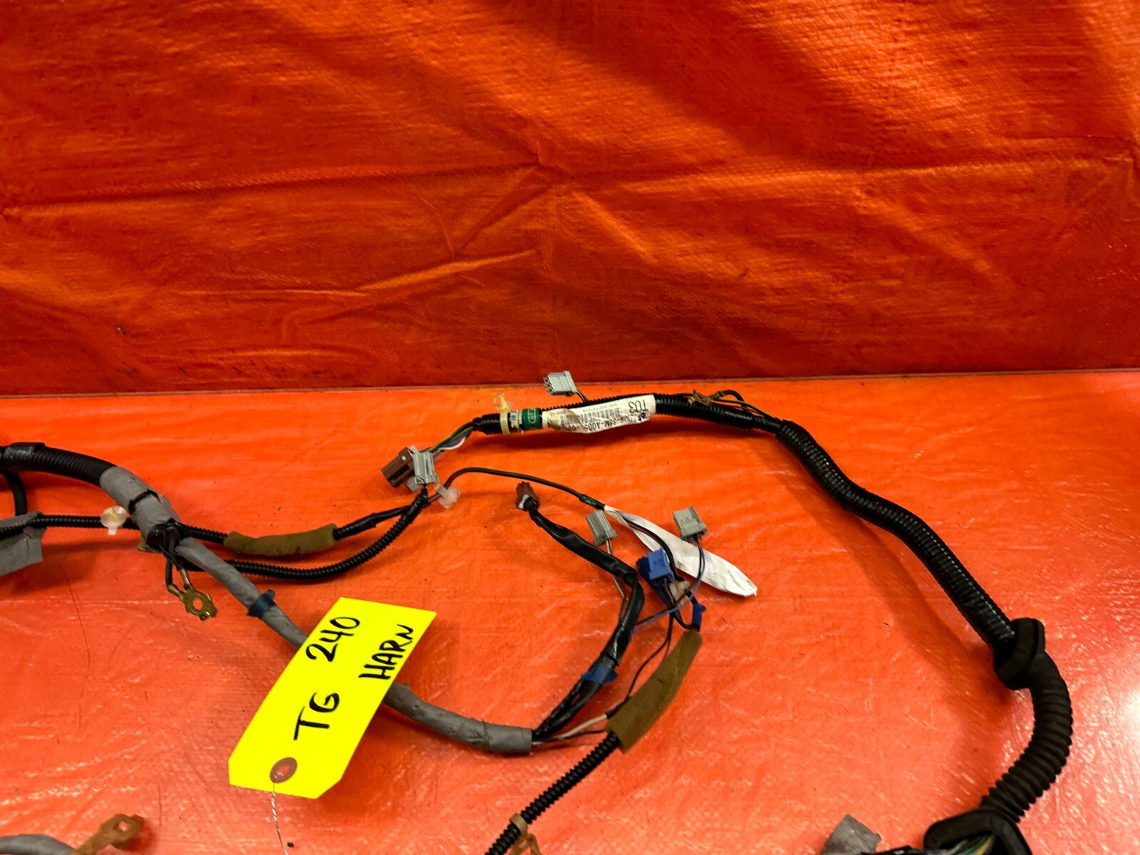 05 06 ACURA RSX   TAIL GATE DECK LID REAR HATCH WIRE HARNESS   OEM FACTORY #2402