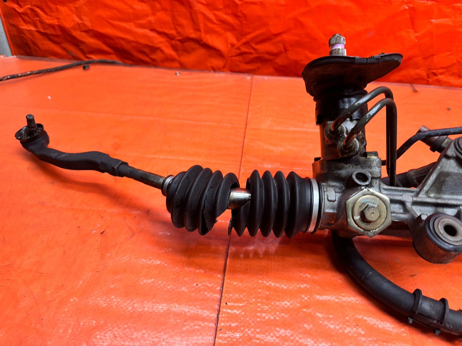 94 01 ACURA INTEGRA POWER STEERING RACK PINION WITH HIGHT PRES LINE OEM #3318