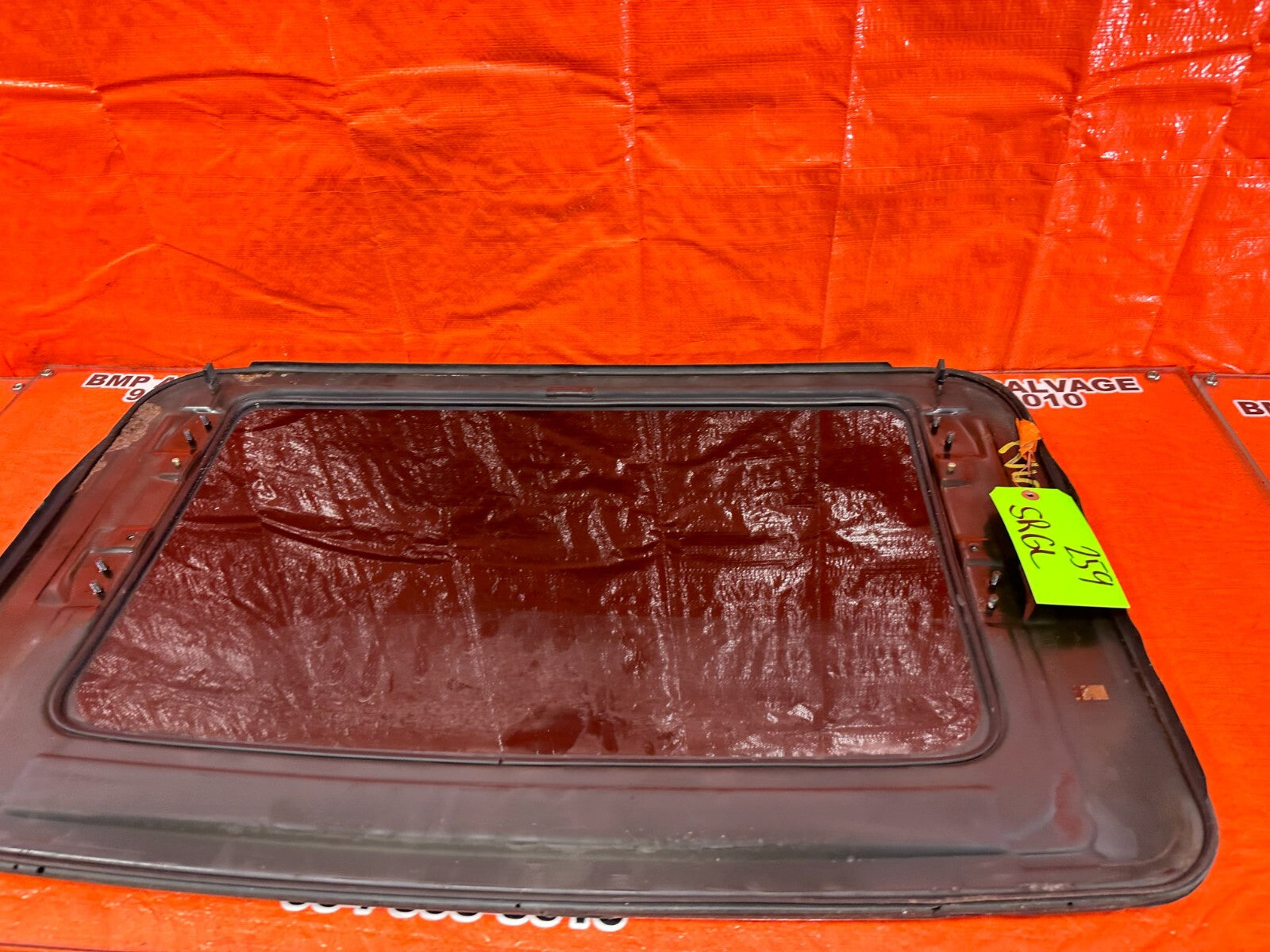 97 01 HONDA PRELUDE   SUNROOF MOONROOF SLIDING ROOF   GLASS   OEM FACTORY #25913