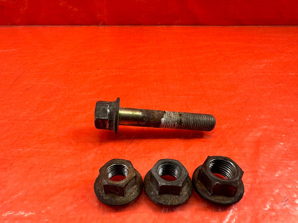 06 11 HONDA CIVIC SI UPPER TRANSMISSION MOUNTING BRACKET BOLTS HARDWARE OEM #1942