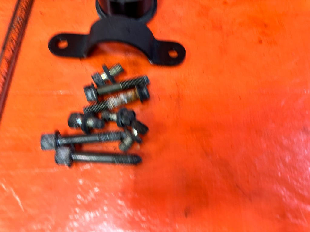 97 01 HONDA PRELUDE   POWER STEERING RACK AND BRACKET BOLTS HARDWARE   OEM #3236