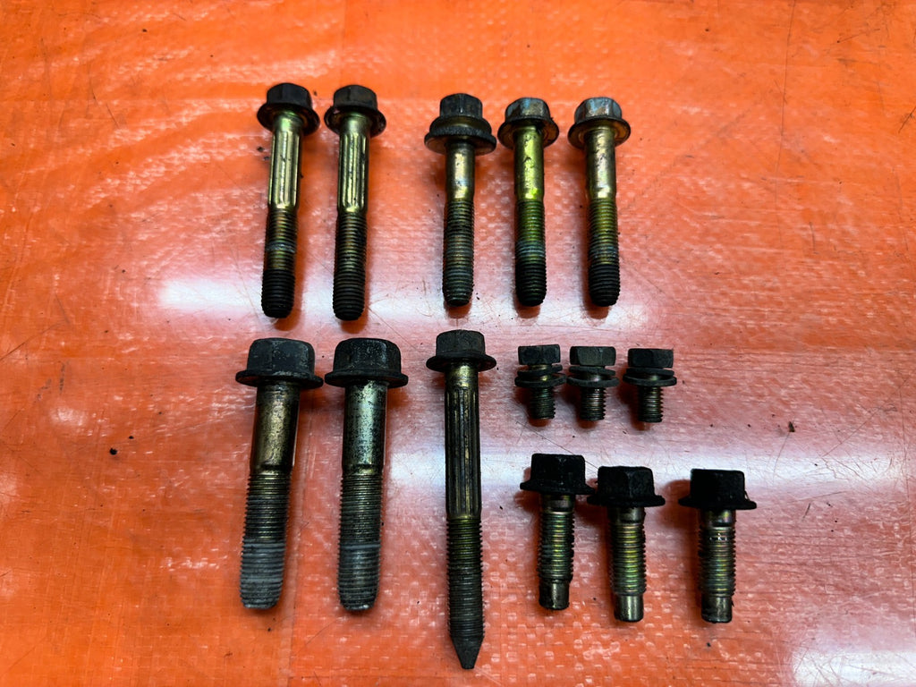 92-95 HONDA CIVIC 1.5L 1.6L REAR SPINDLE HUB MOUNT BOLTS HARDWARE SET OEM #3484