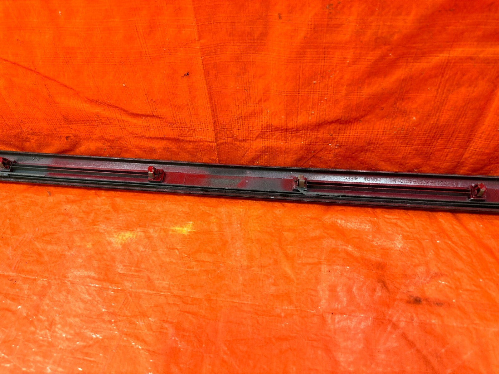 96 00 HONDA CIVIC COUPE & HATCH   DOOR MOLDING IMPACT STRIP RIGHT SIDE OEM #2849