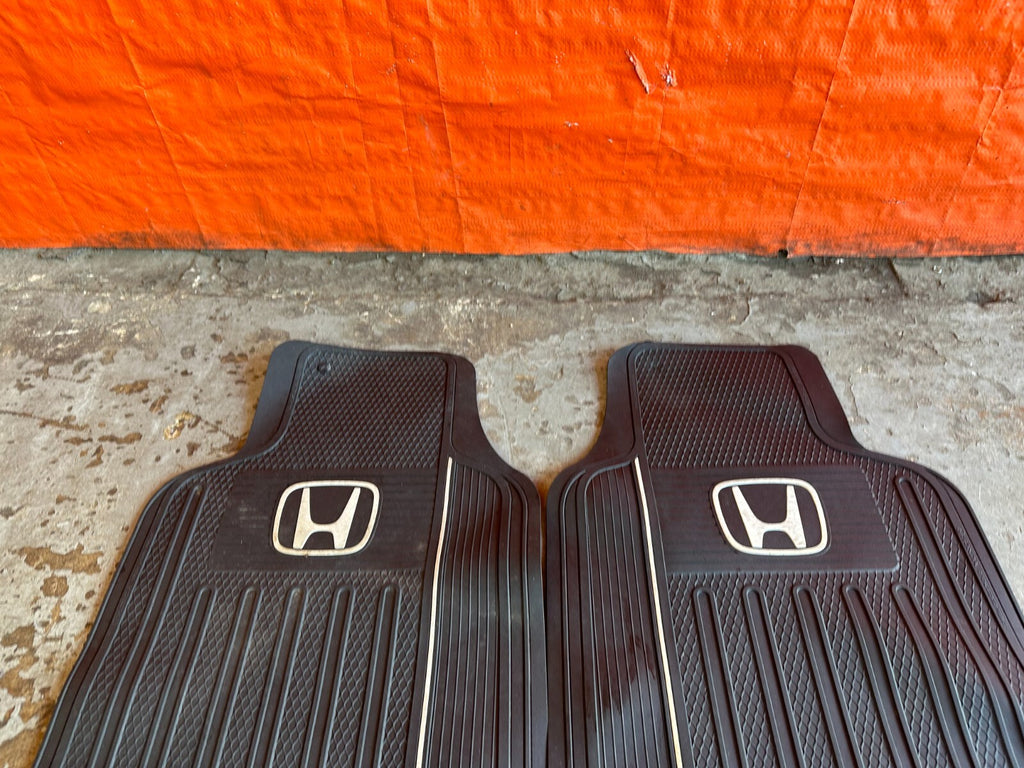 96 00 HONDA CIVIC COUPE   ALL WEATHER FLOOR MAT SET   LEFT RIGHT FRONT   #2215