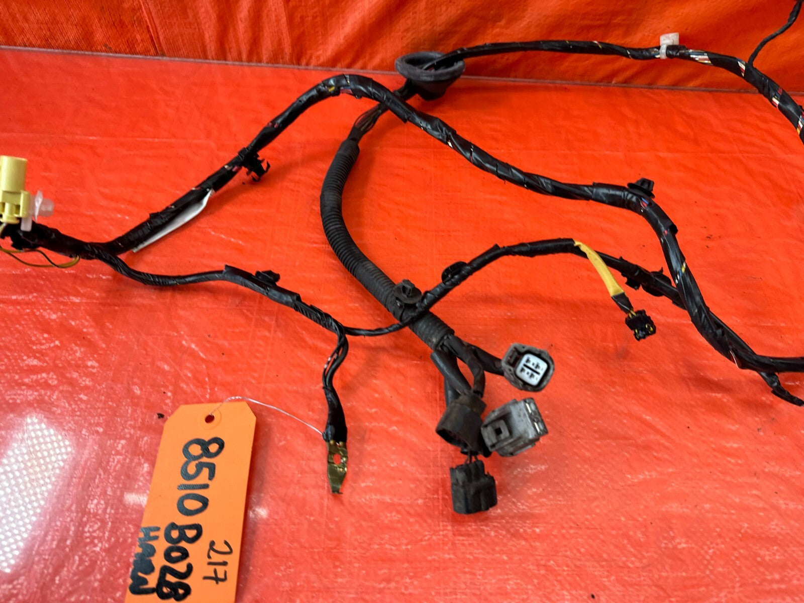 08 15 LANCER EVOLUTION X EVO 10 RIGHT REAR CHASSIS WIRE HARNESS WIRING LOOM #2174