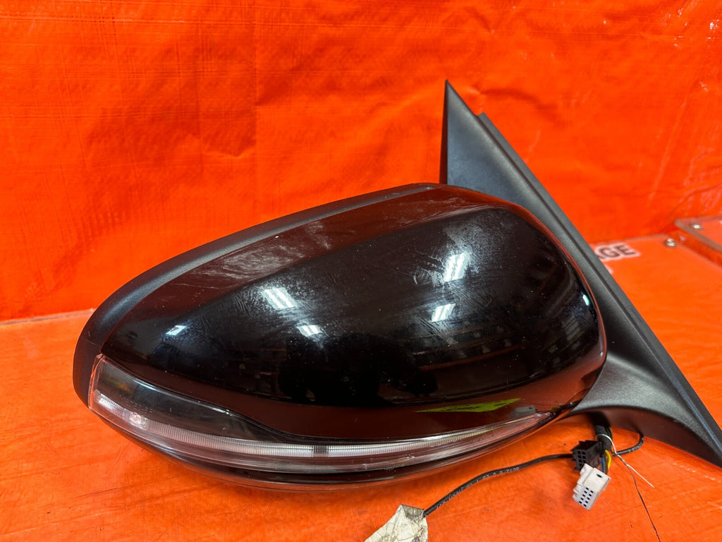 15 16 MERCEDES BENZ C63 AMG   PASSENGER RIGHT SIDE VIEW MIRROR W/ BLIND SPOT OEM7