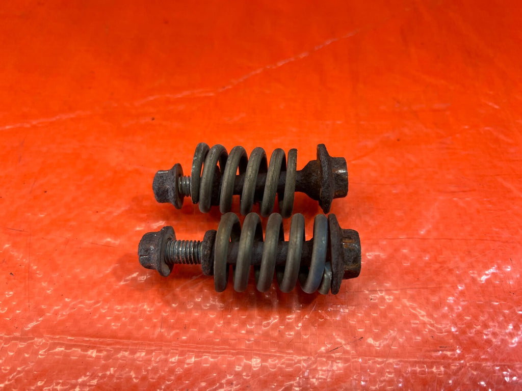 90 01 ACURA INTEGRA EXHAUST MANIFOLD FLANGE FLEXIBLE JOINT BOLTS & SPRINGS #2282