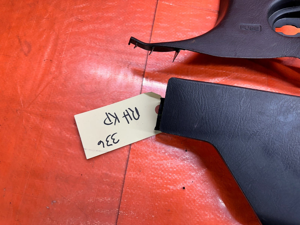 97 01 HONDA PRELUDE 2.2L DRIVER PASSENGER LEFT RIGHT KICK PANEL TRIM SET #33613