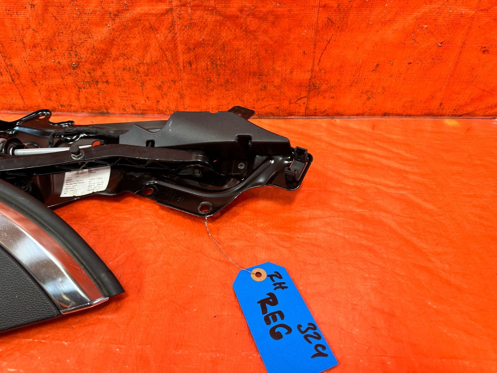 09 15 INFINITI G37 Q60 CONVERTIBLE RIGHT PASSENGER REAR PARCEL SHELF FLAP #3291
