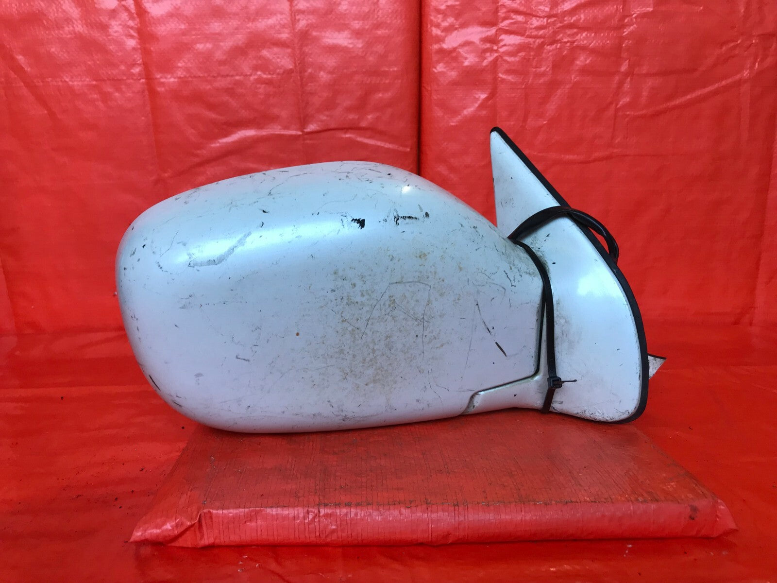 OEM 2003 2004 NISSAN PATHFINDER PASSENGER RIGHT SIDE VIEW MIRROR   WHITE 5 WIRE0