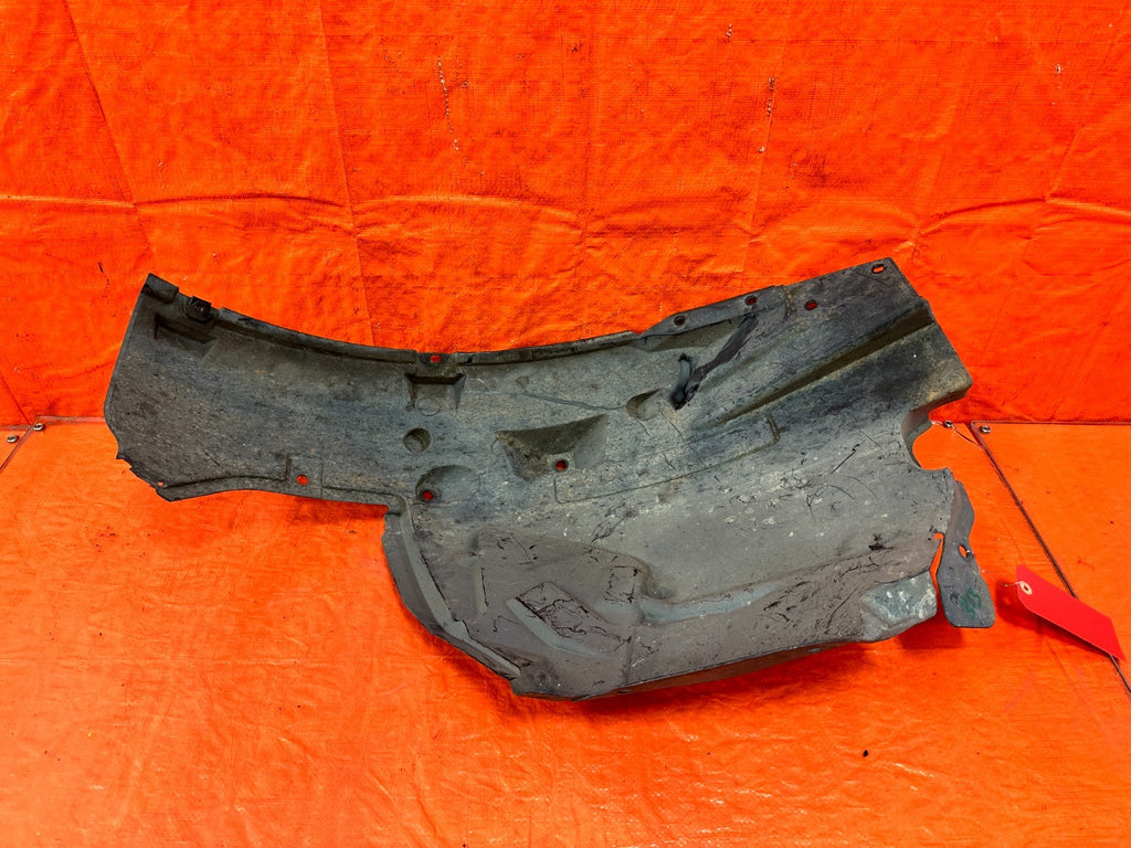 14 23 INFINITI Q50   DRIVER LEFT FRONT FENDER LINER REAR PORTION   OEM 31411