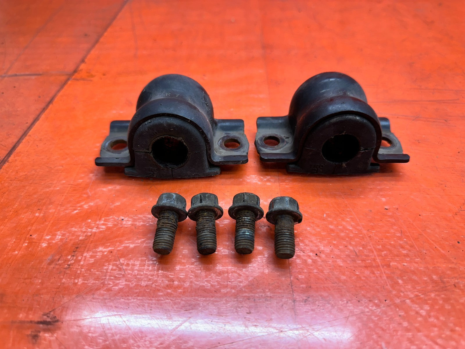 13 15 HONDA CIVIC SI 2.4L FRONT SWAY STABILIZER BAR MOUNTING BOLTS BRACKETS 3345