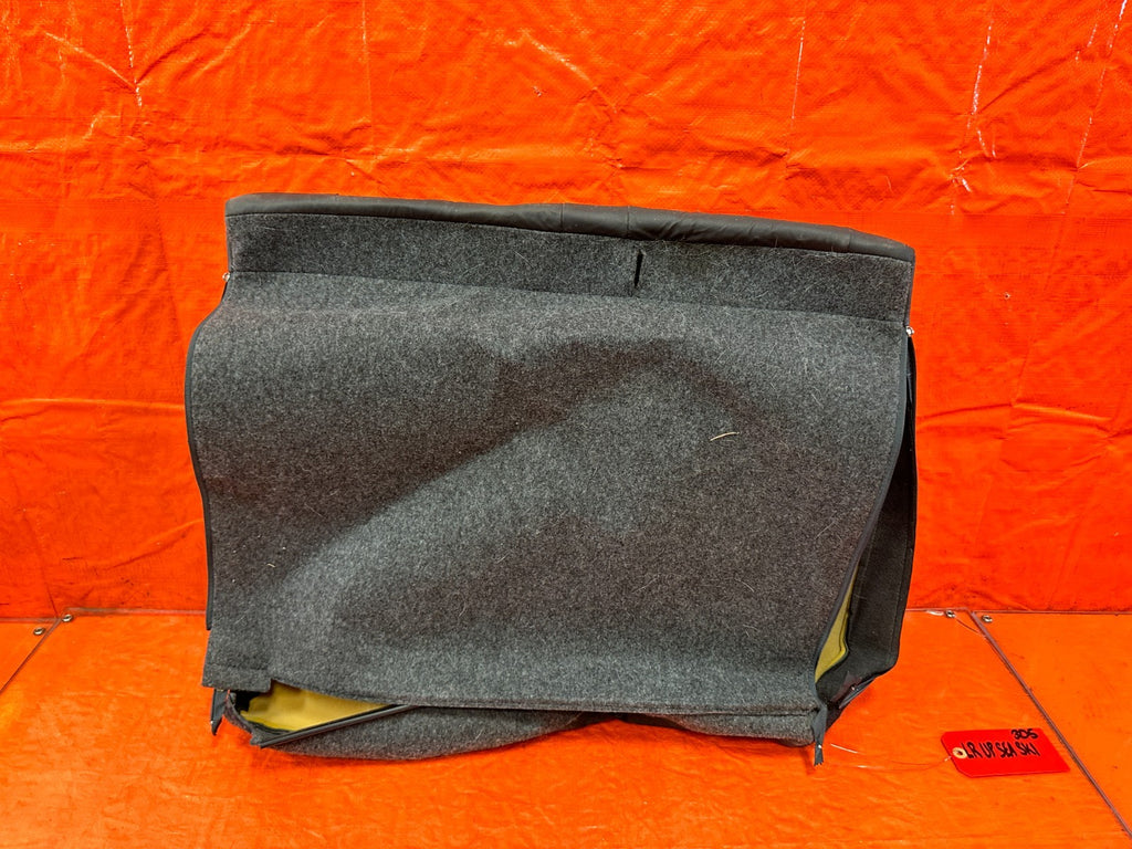 09 10 ACURA TSX   DRIVER LEFT REAR UPPER SEAT SKIN WRAP BLACK OEM 3058