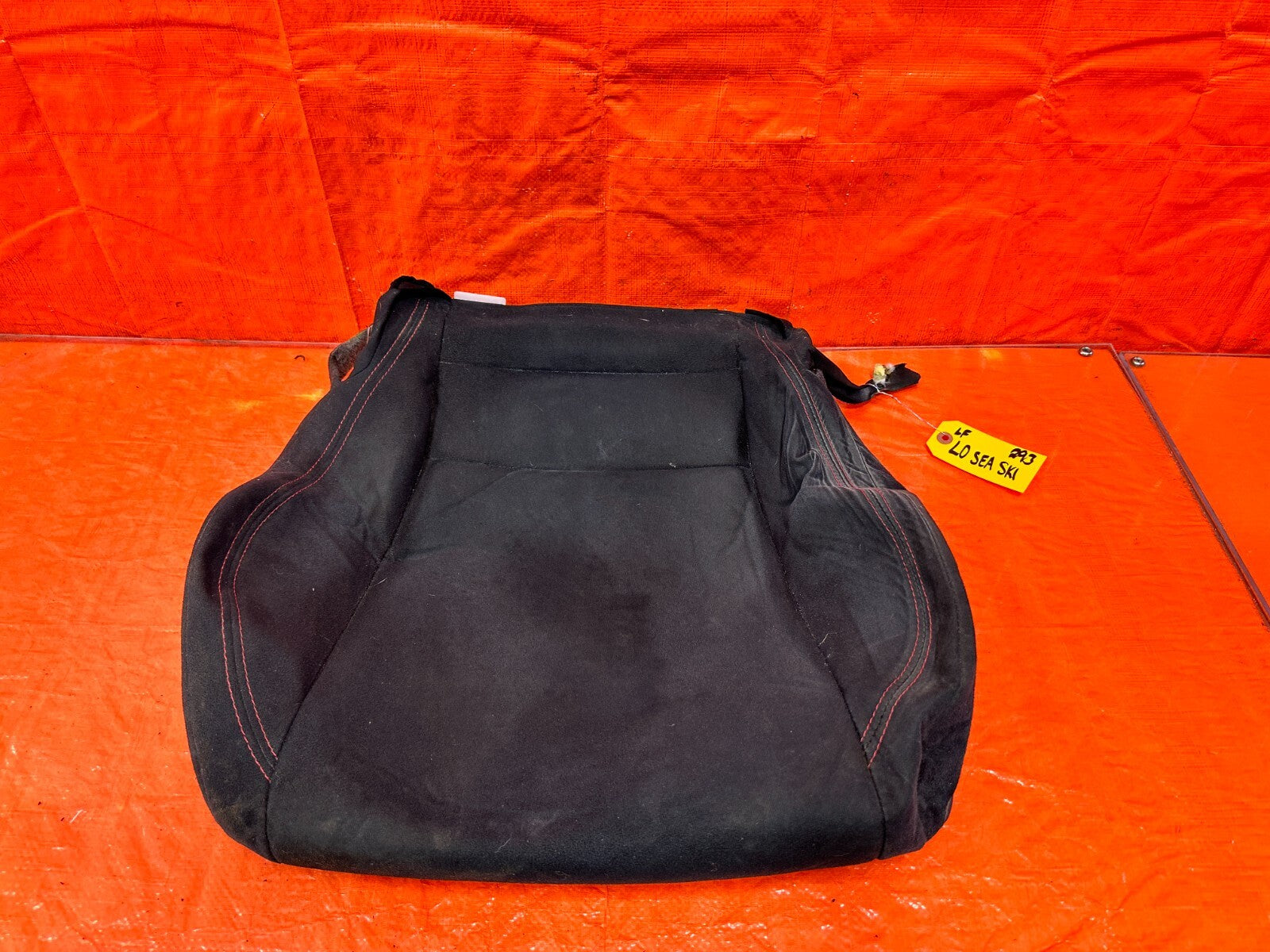 13 16 SCION FRS   DRIVER LEFT FRONT LOWER SEAT SKIN CLOTH FABRIC  OEM #2930