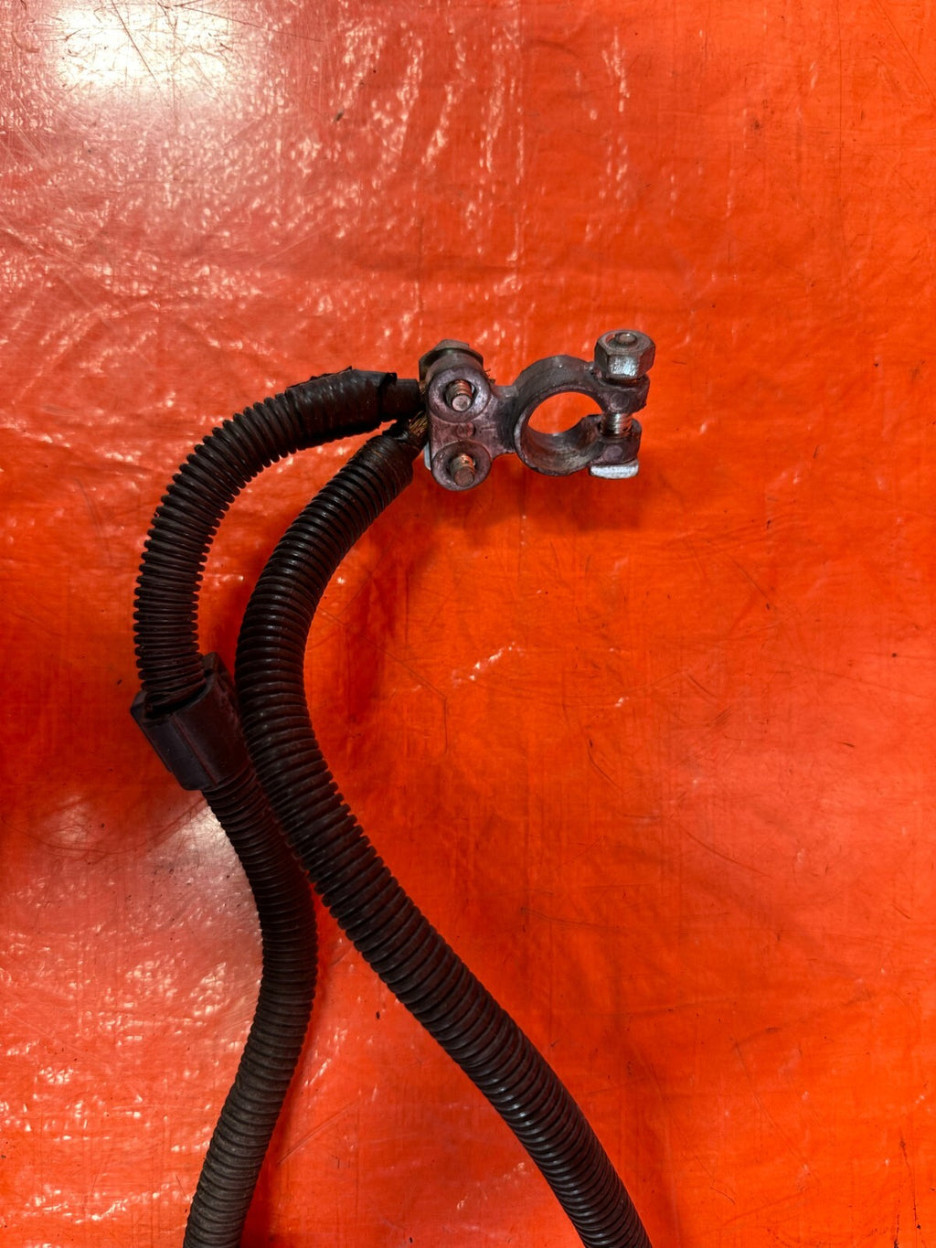 97 01 HONDA PRELUDE BASE MANUAL POSITIVE TERMINAL CHARGE STARTER HARNESS   #2594