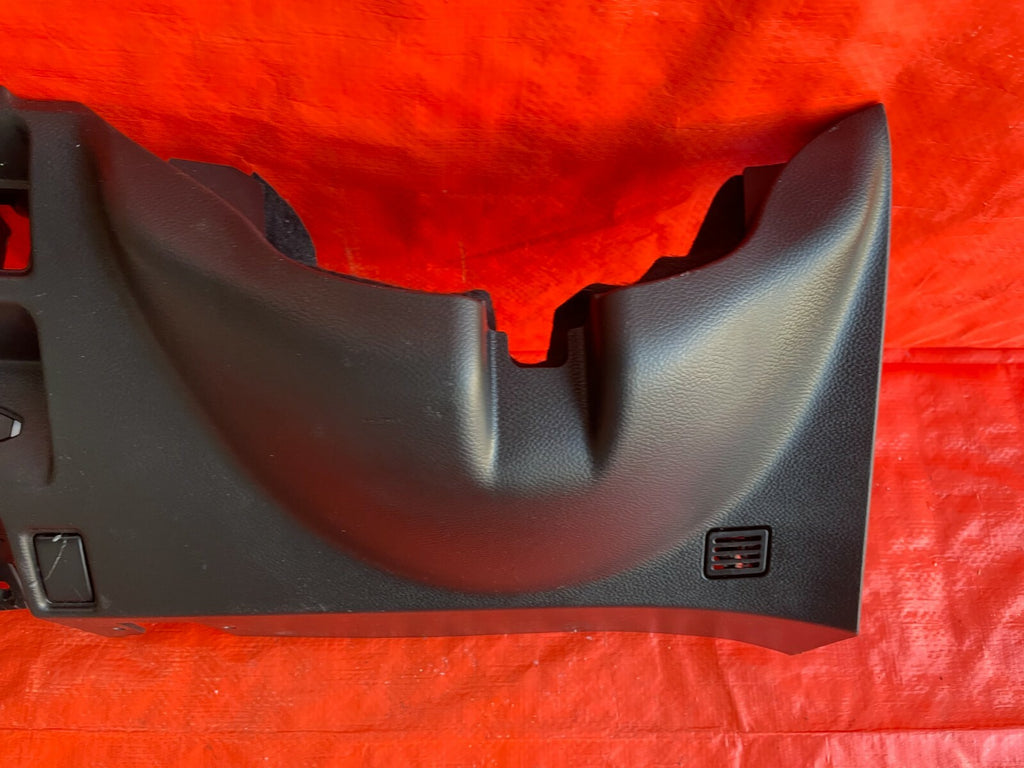09 INFINITI G37 SPORT 2D COUPE INTERIOR UNDER COLUMN COVER KNEE TRIM W/ SWITCHES3