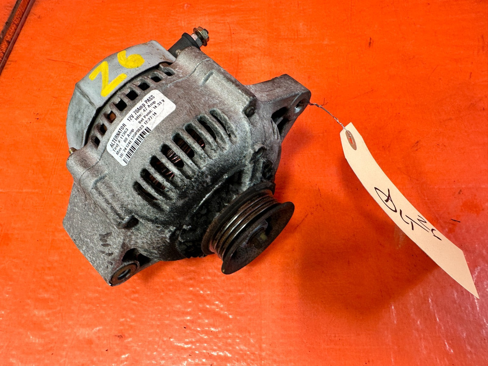 92 95 HONDA CIVIC EX SI 1.6L D16Z6 ENGINE ALTERNATOR GENERATOR OEM #Z68
