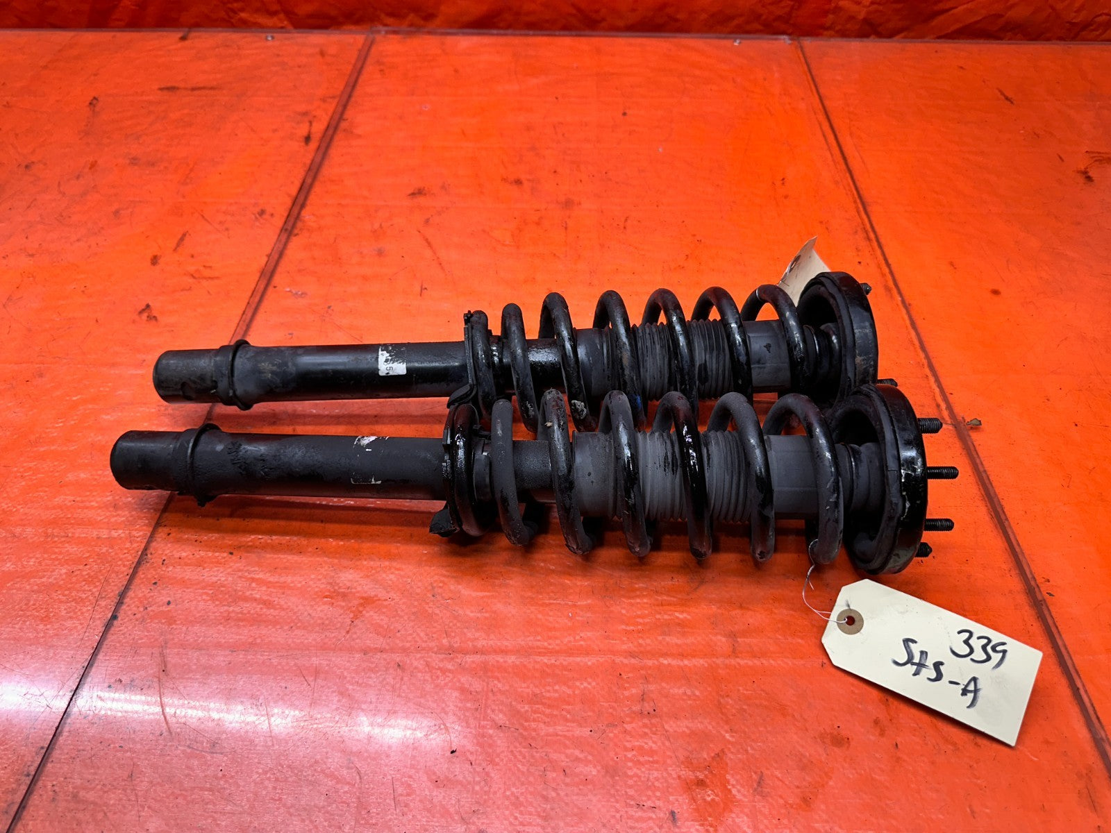 04-05 ACURA TSX 2.4L FRONT STRUT SHOCK ABSORBER ASSEMBLY PAIR OEM #3390
