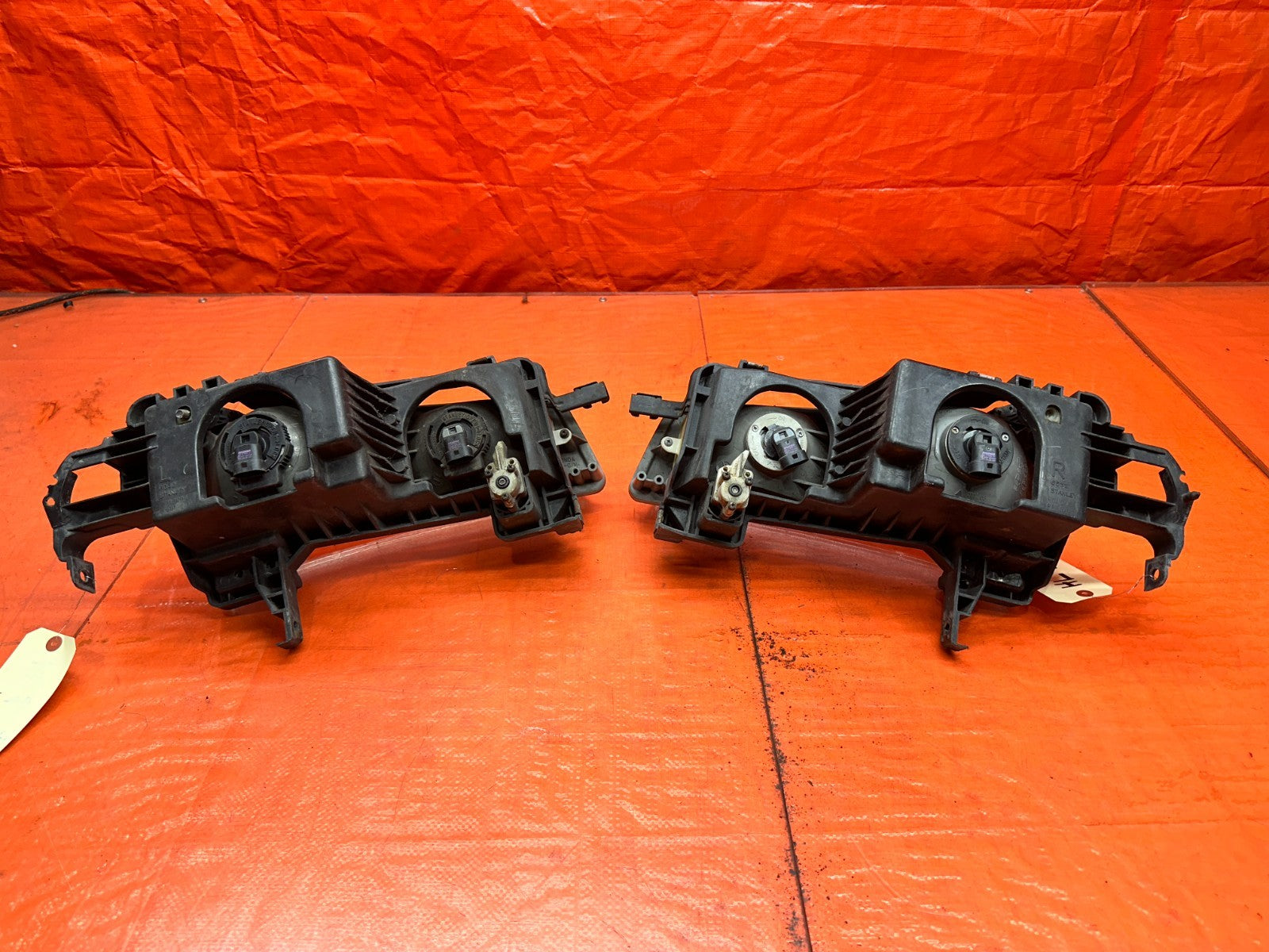 92 96 HONDA PRELUDE STANLEY HEADLIGHTS PAIR LEFT RIGHT FACTORY OEM #33221