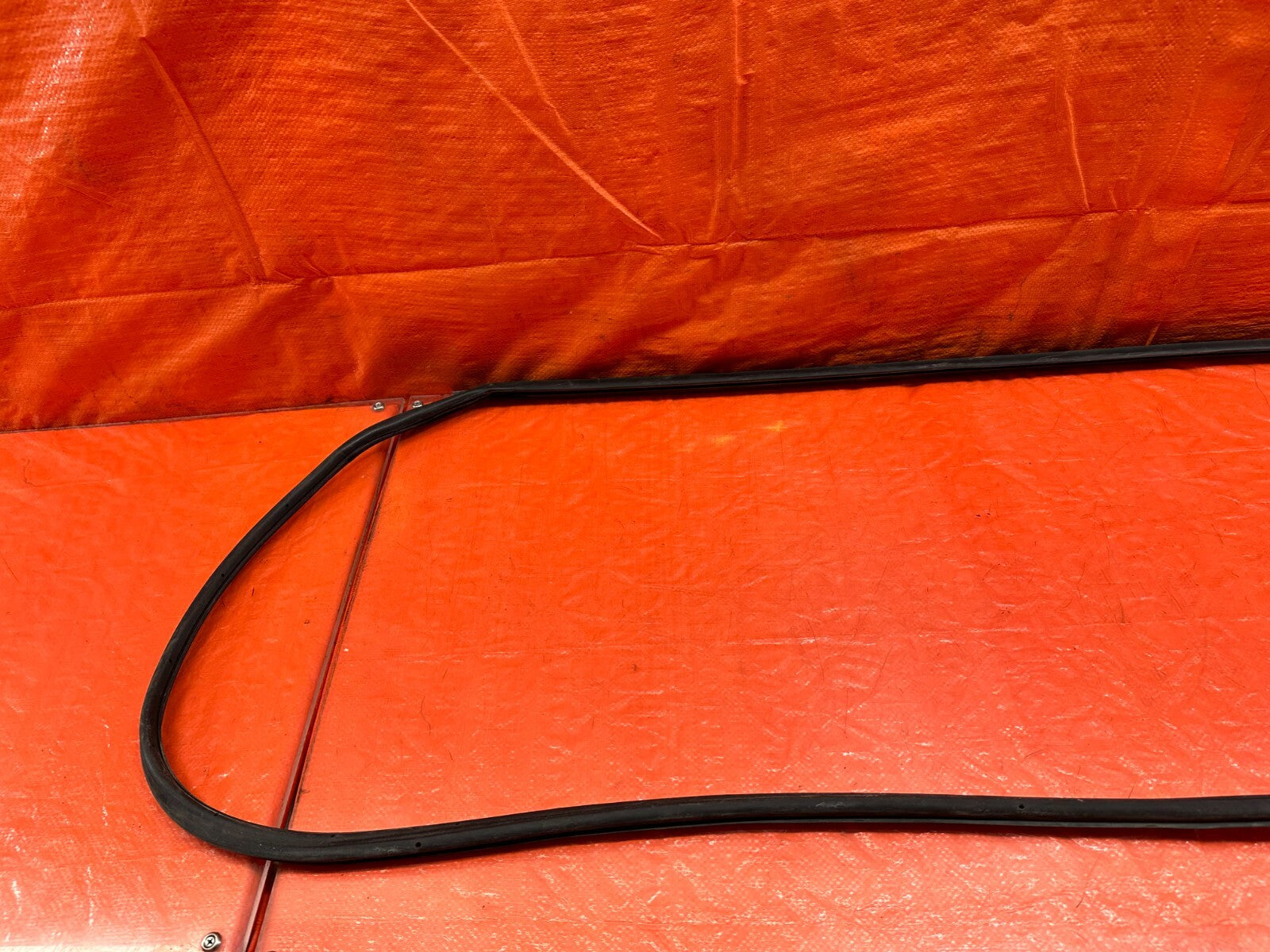 08 12 HONDA ACCORD SEDAN RIGHT FRONT DOOR WEATHER STRIP TRIM SEAL OEM #2396