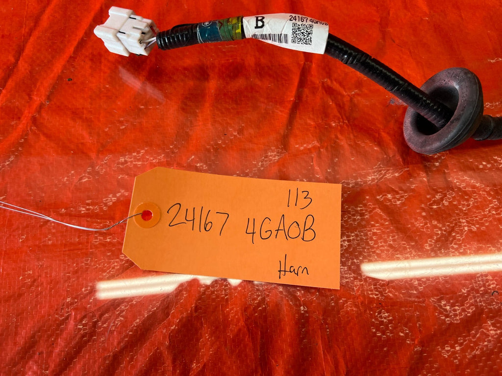 2017 INFINITI Q50 RED SPORT 400   CHARCOAL CANISTER EVAP SUB HARNESS 24167 4GA0B4